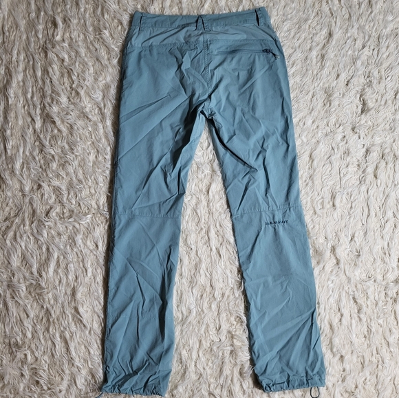 Mammut Cargo Climbing Khaki Blue Pants Size 8 - Picture 10 of 15